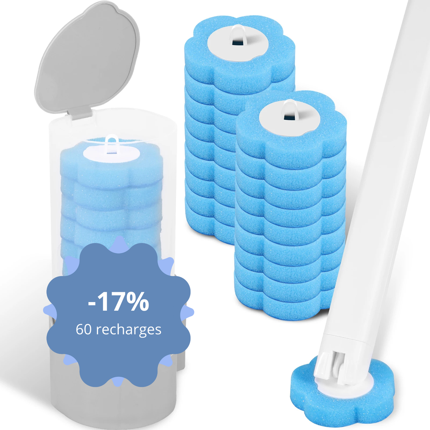 Brosse WC Jetable