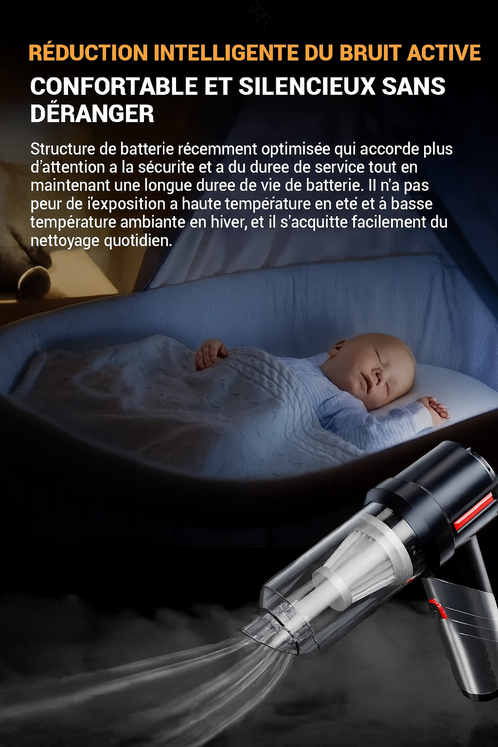 Mini Aspirateur Sans Fil