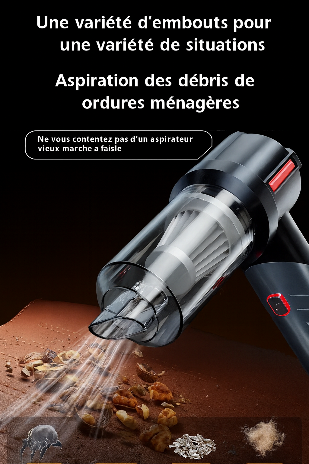 Mini Aspirateur Sans Fil