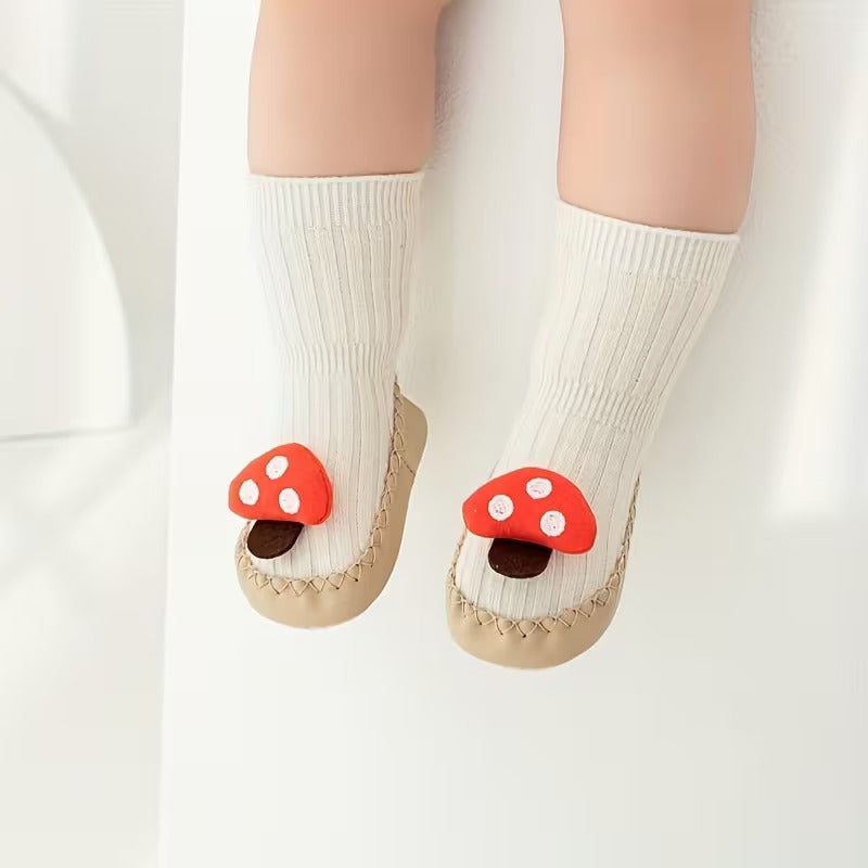 Chaussettes d’apprentissage bébé antidérapantes