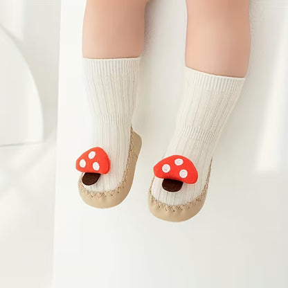 Chaussettes d’apprentissage bébé antidérapantes