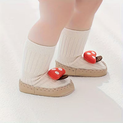 Chaussettes d’apprentissage bébé antidérapantes