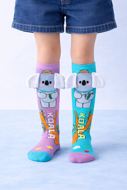 Chaussettes Enfant à Motifs Animaux – Confort & Style au Quotidien