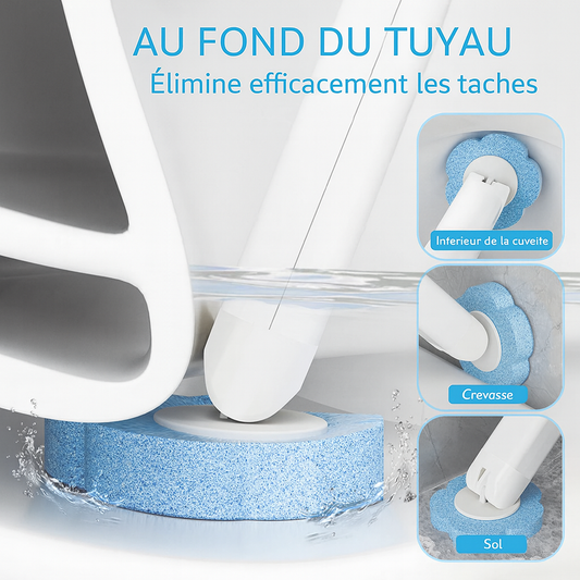 Brosse WC Jetable