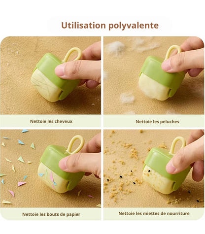 Rouleau Anti-Peluches Réutilisable – Nettoyage Facile et Écologique