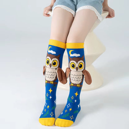 Chaussettes Enfant à Motifs Animaux – Confort & Style au Quotidien
