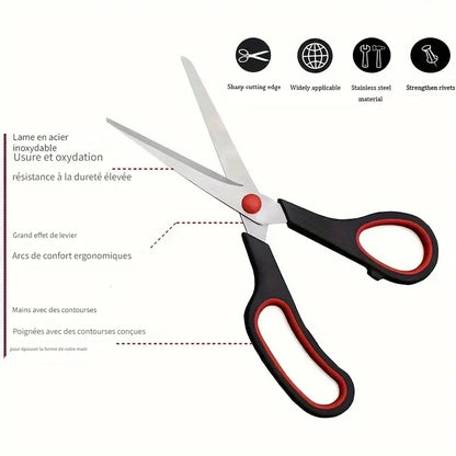 Lot de 3 paires de ciseaux multifonctions – pour gauchers et droitiers
