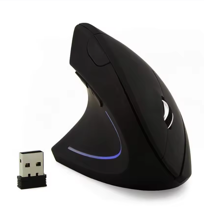 Souris verticale sans fil pour gauchers
